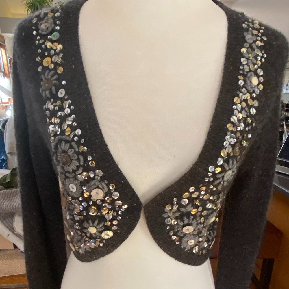 EUC 100% SUBTLE LUXERY CASHMERE SHRUG S